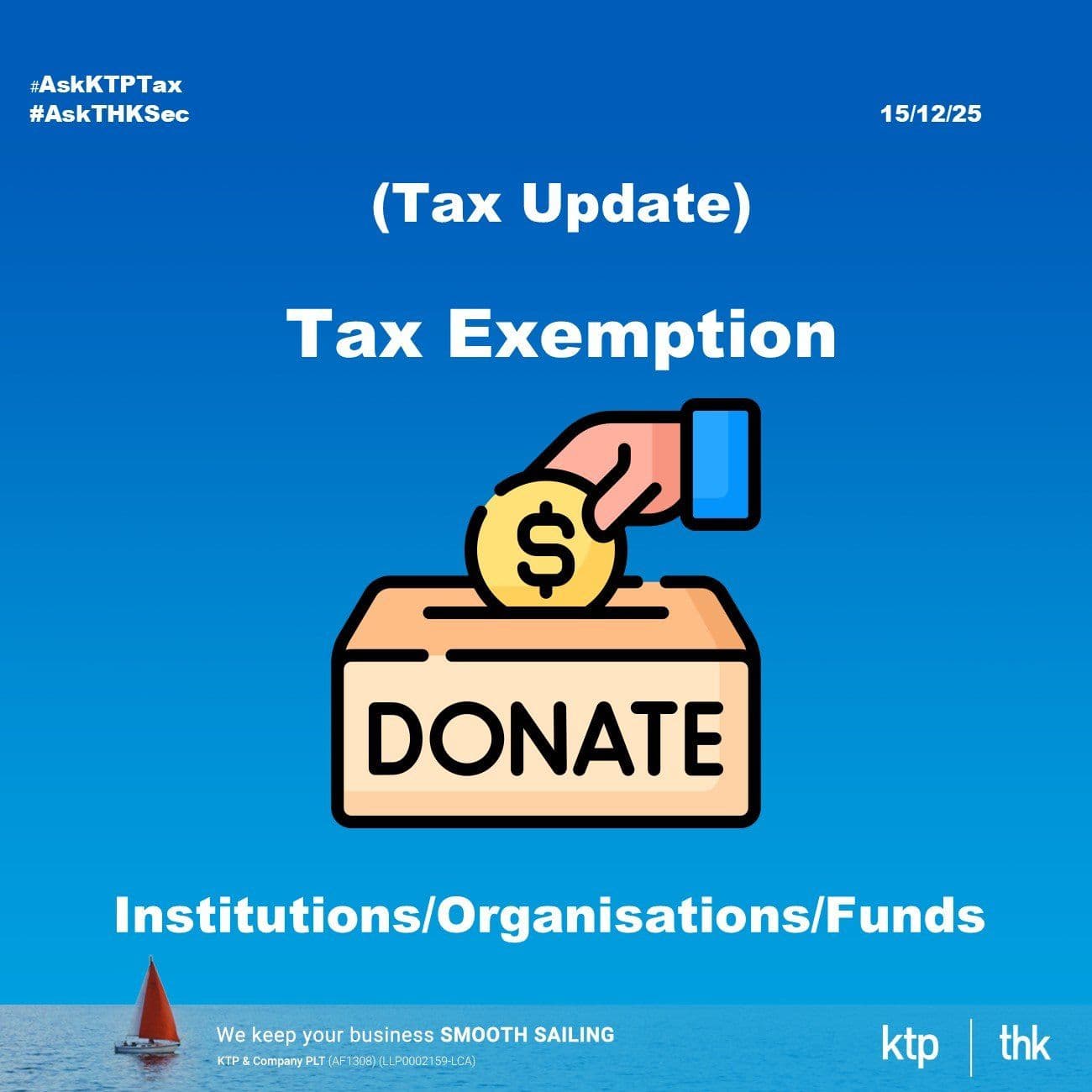 (TAX UPDATE) Tax-Exempt Charity (IOT) in Malaysia: Approved Once, Safe Forever? Think Again.