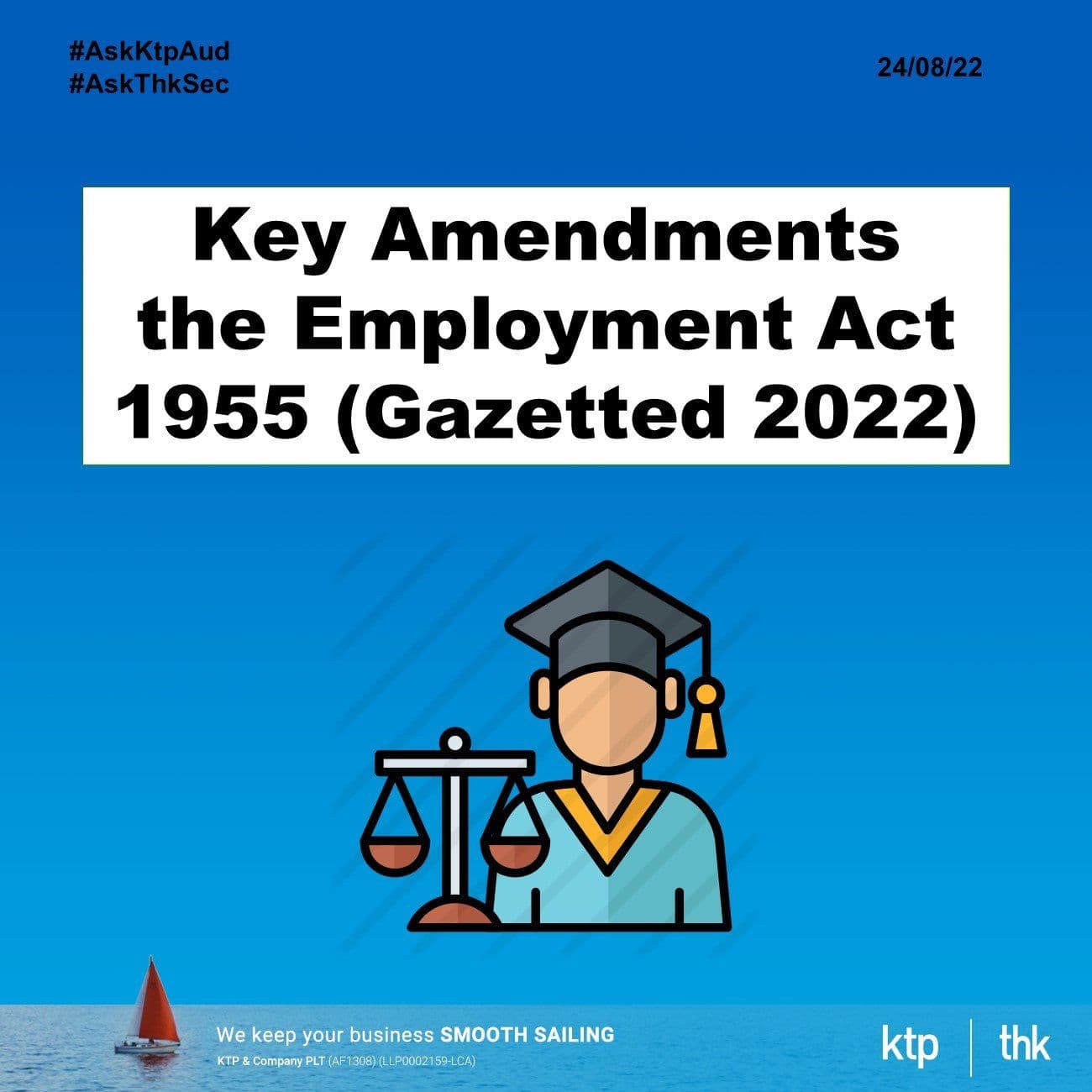 Illustration for Key Amendments the Employment Act 1955 (Gazetted 2022)