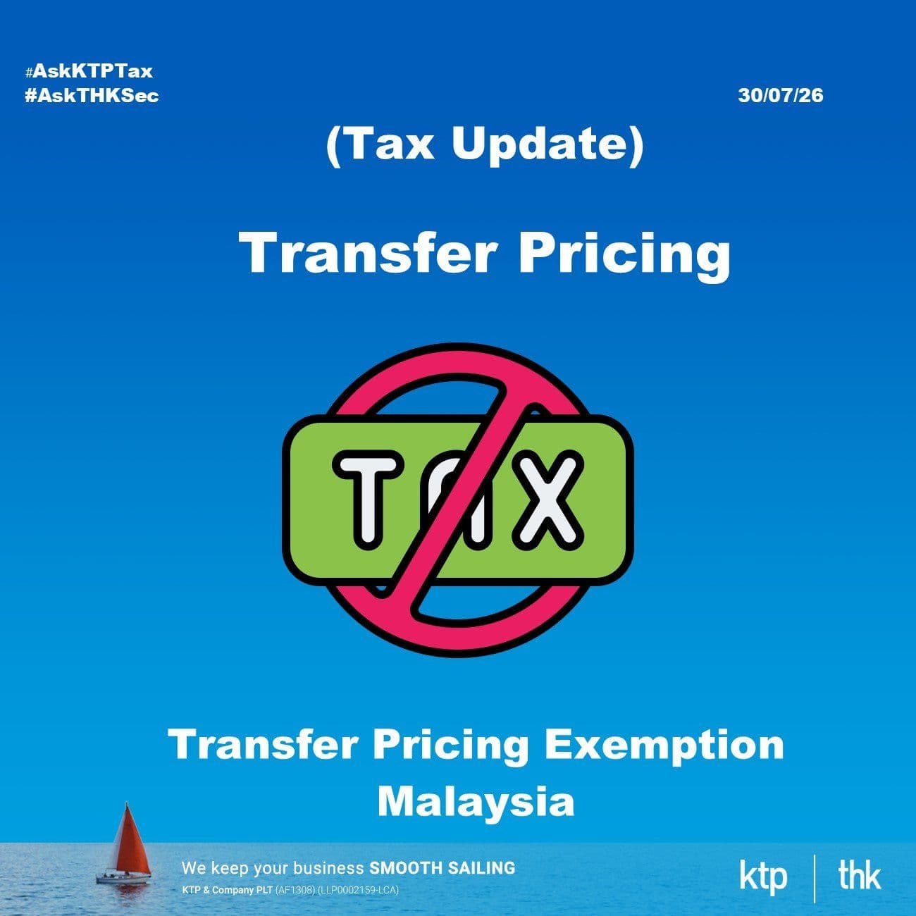 (TAX UPDATE) Transfer Pricing 文件可以豁免吗? LHDN 最新 FAQs 终于把界线画清楚了