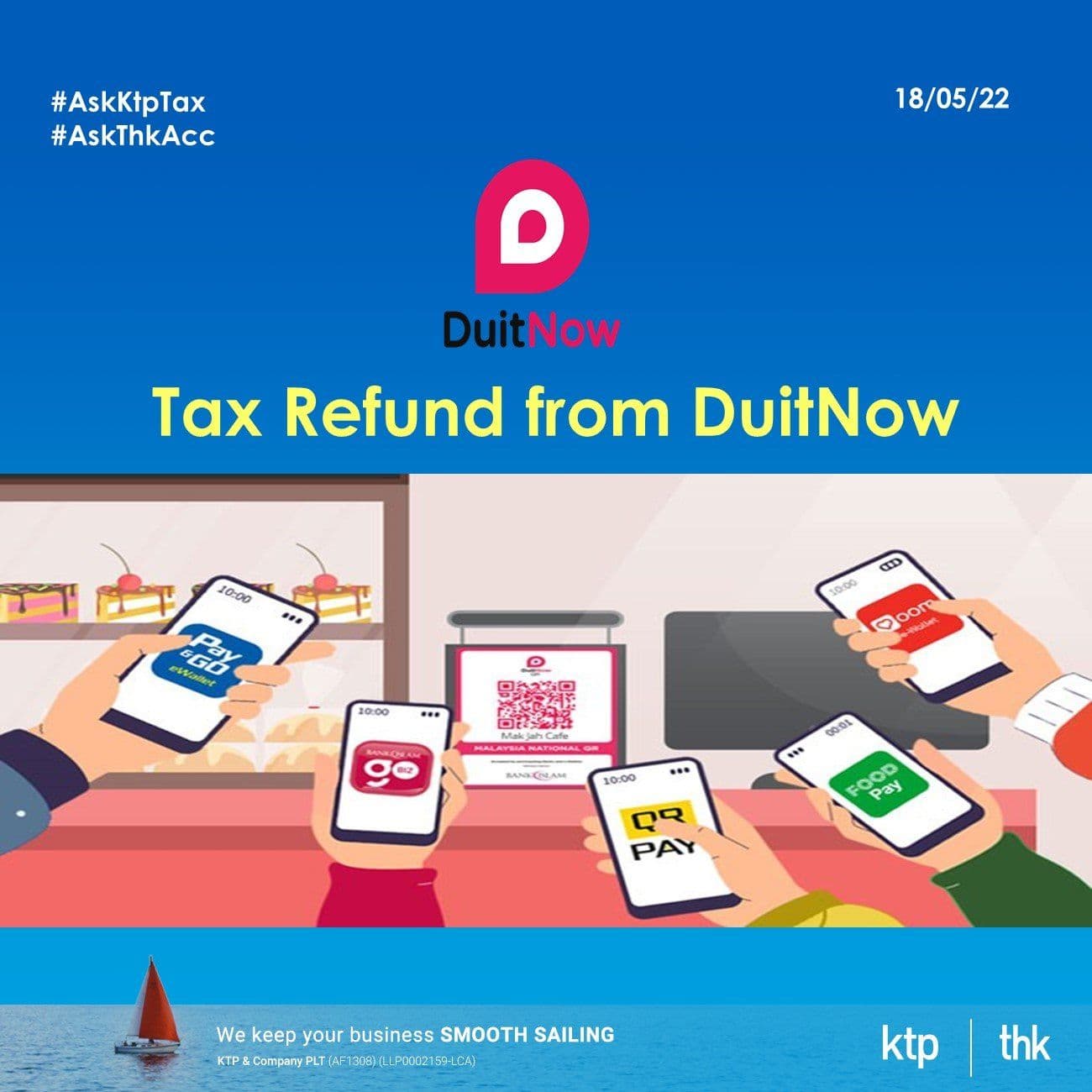 Illustration for DuitNow Tax Refund