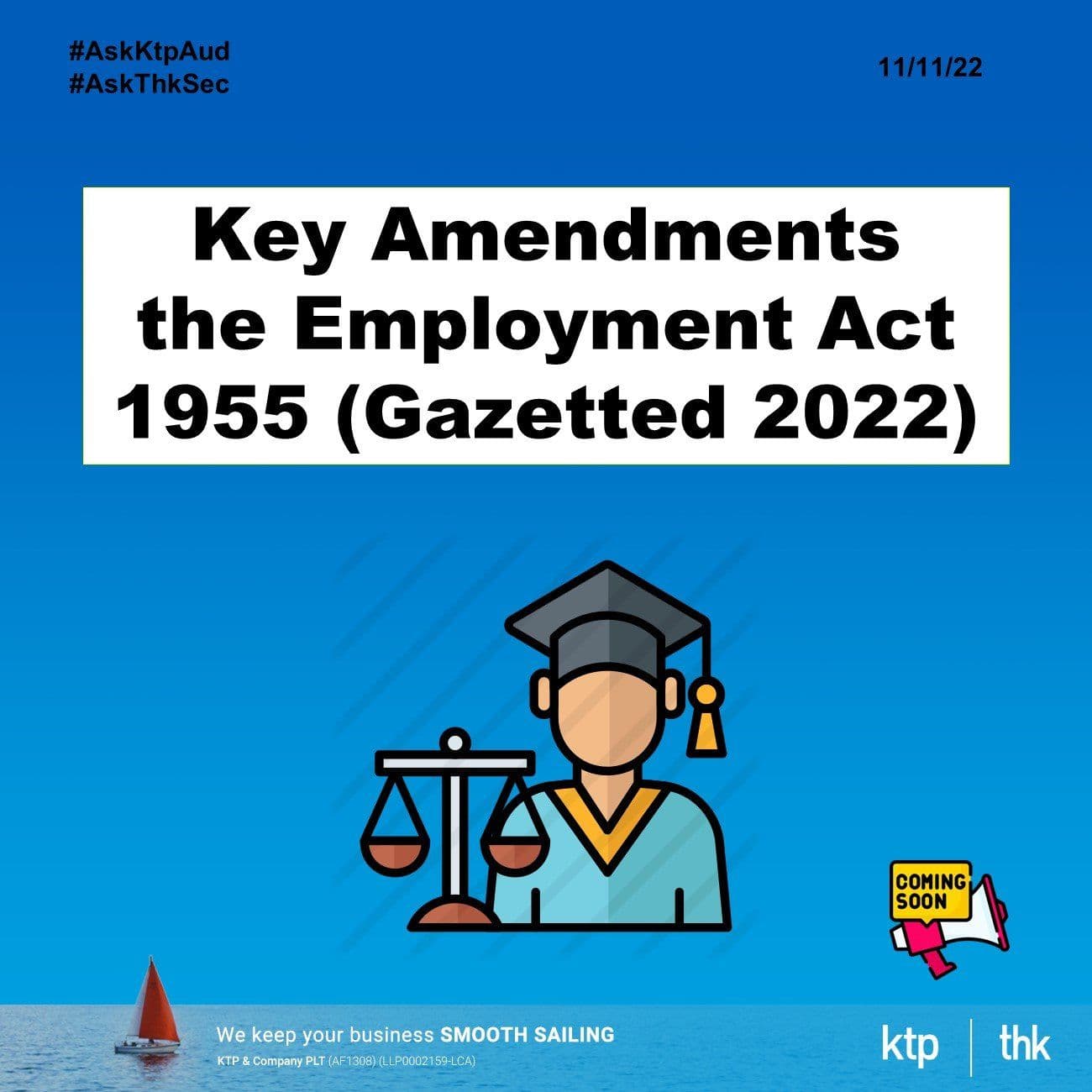Key Amendments the Employment Act 1955 (wef 1/1/2023)