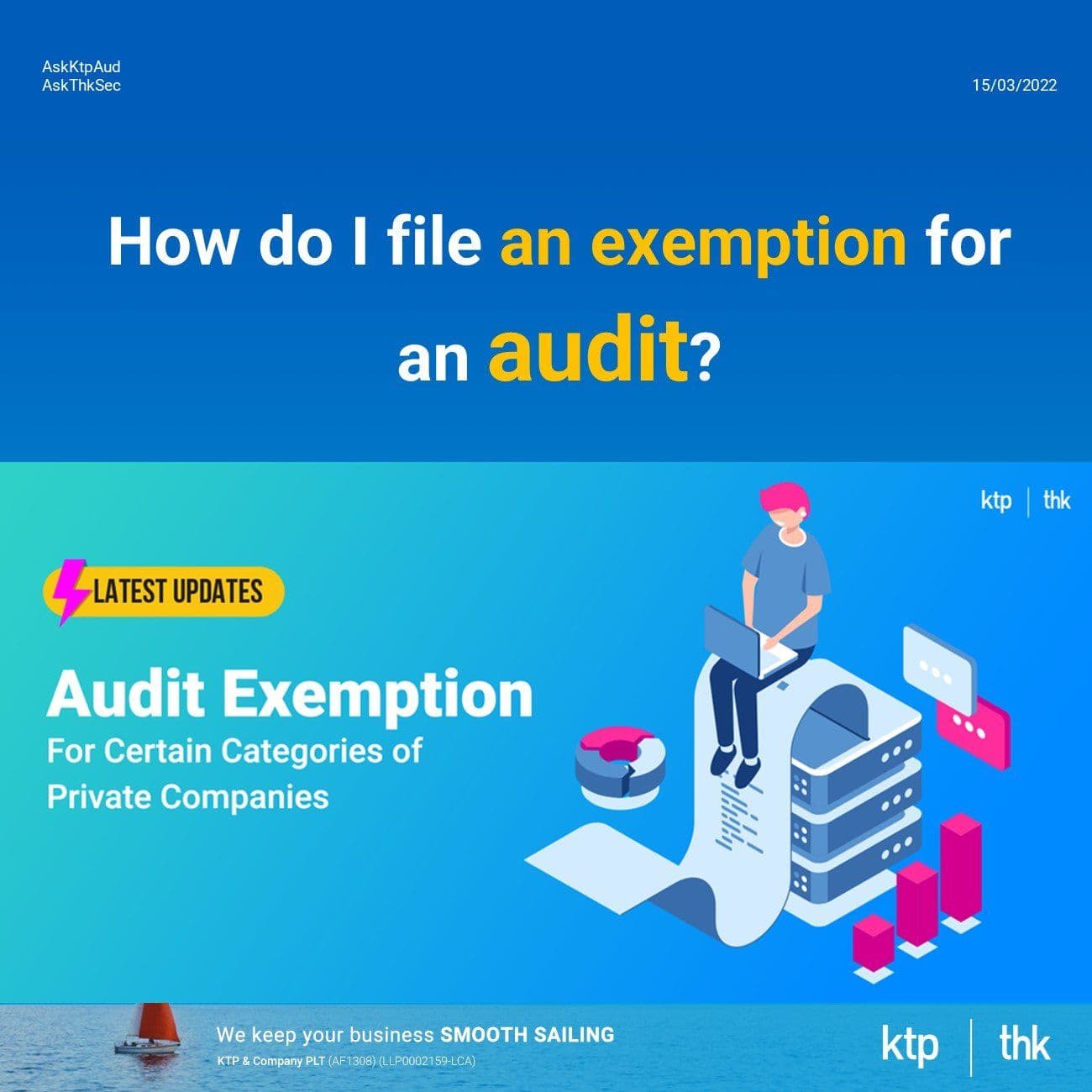 Illustration for How do I file an exemption for an audit?